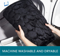 Antislip zachte stenen badmat