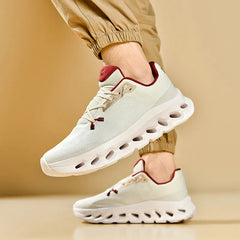 Comfortabele Heren Sneakers – Lichtgewicht, Ademend & Schokdempend