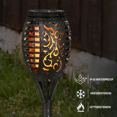 Homèlle Solar Tuinfakkels - 6 stuks - 49,5cm