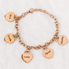 Love Engraved Bracelet | Eternal Love Encaptured